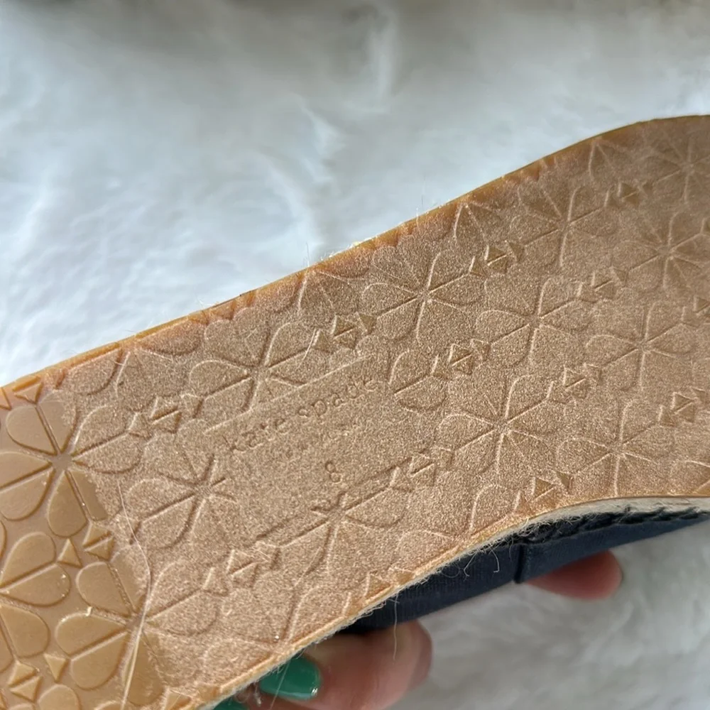 NIB Kate Spade Beach Date Espadrille Blazer Blue Crab size 8